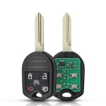 Ford Lincoln 5 Button Remote Head Key 2006-2015 For CWTWB1U793 | Aftermarket